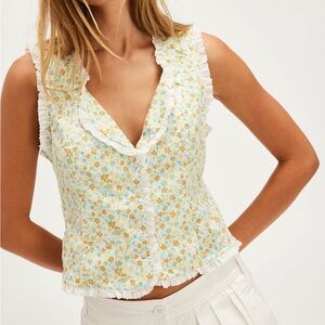 Free People Honeybee Vest Top